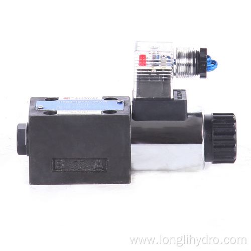 Single head 4WE6 hydraulic solenoid directional valve